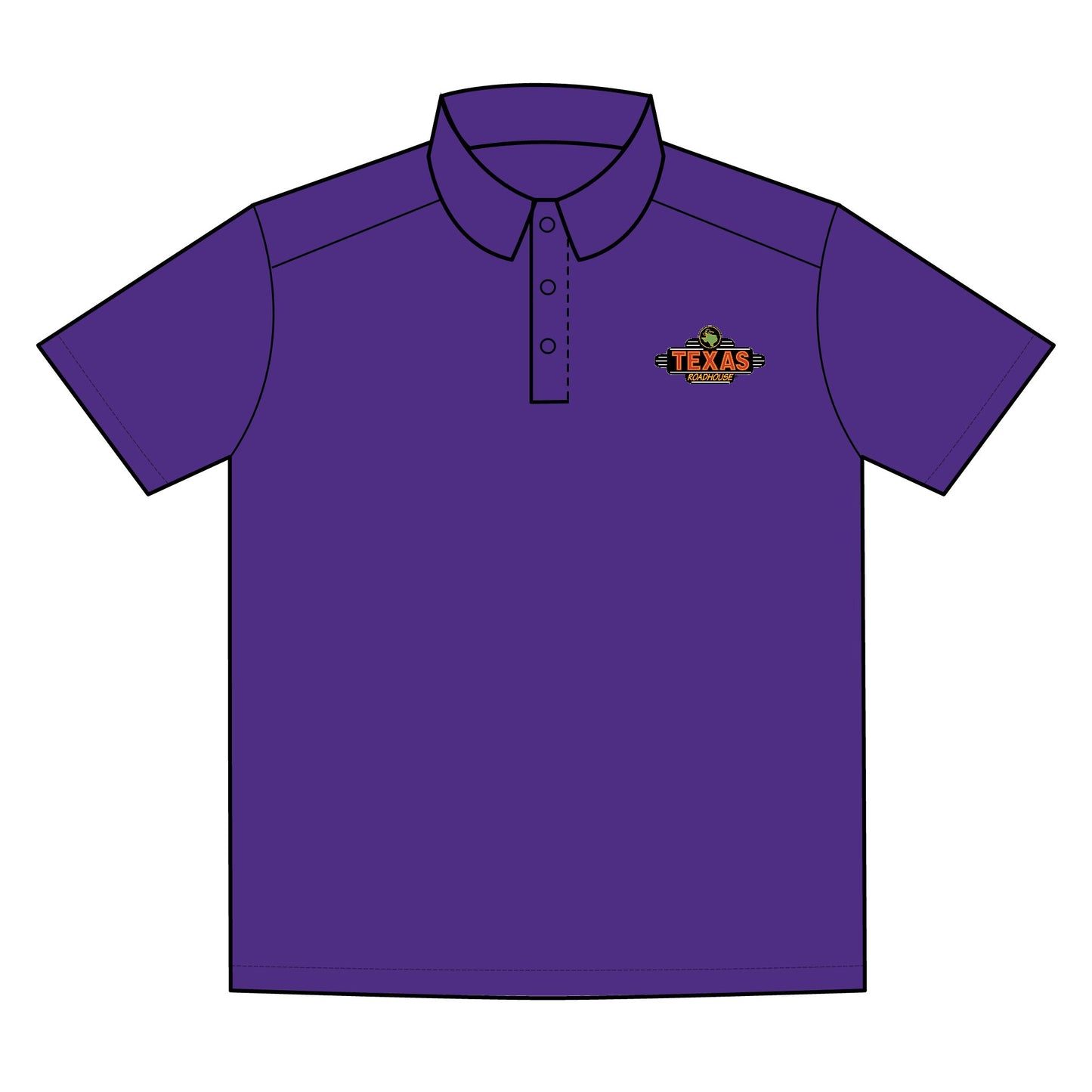 RacerMesh PosiCharge Polo — Performance Golf & Team Polo with Small Left Chest Logo