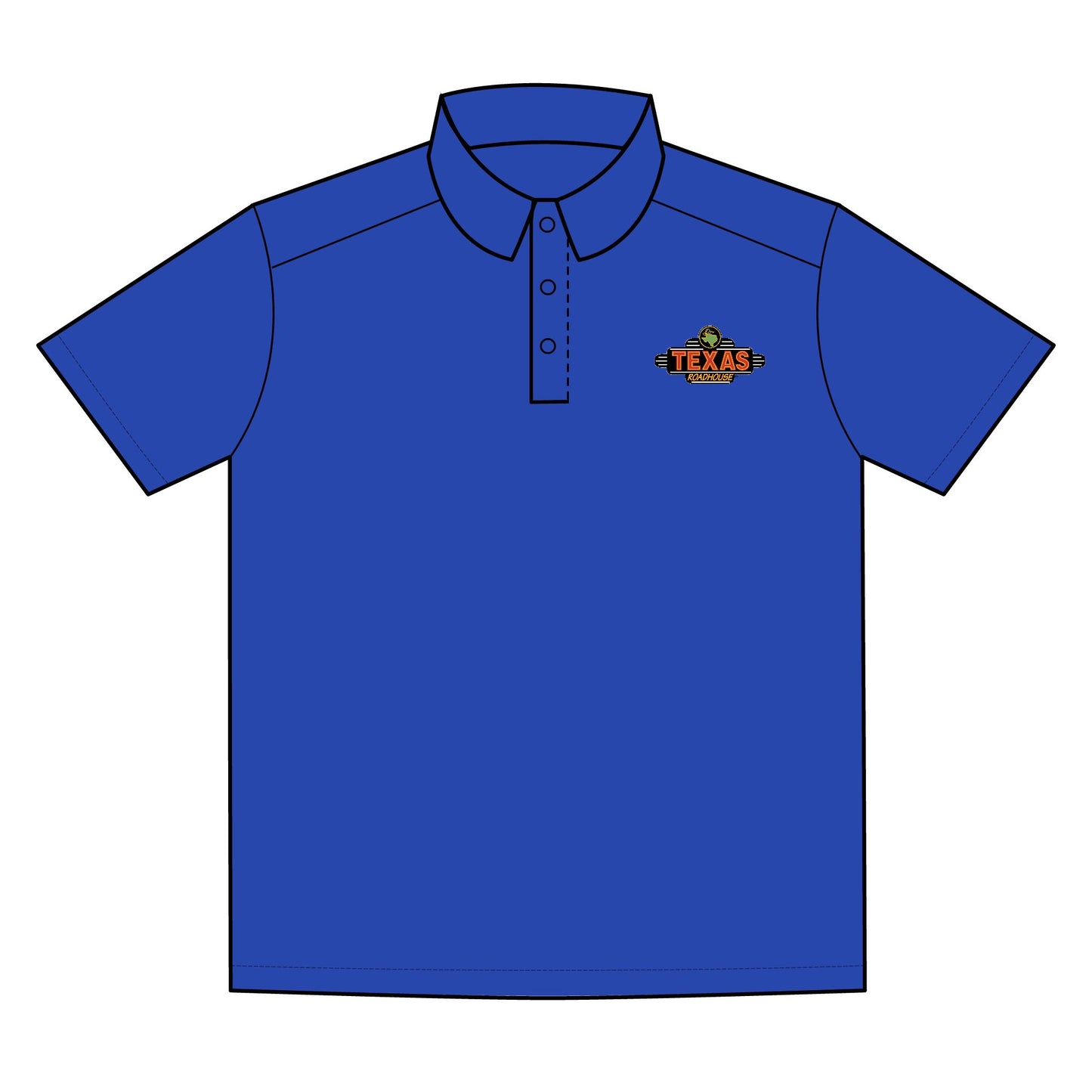 RacerMesh PosiCharge Polo — Performance Golf & Team Polo with Small Left Chest Logo