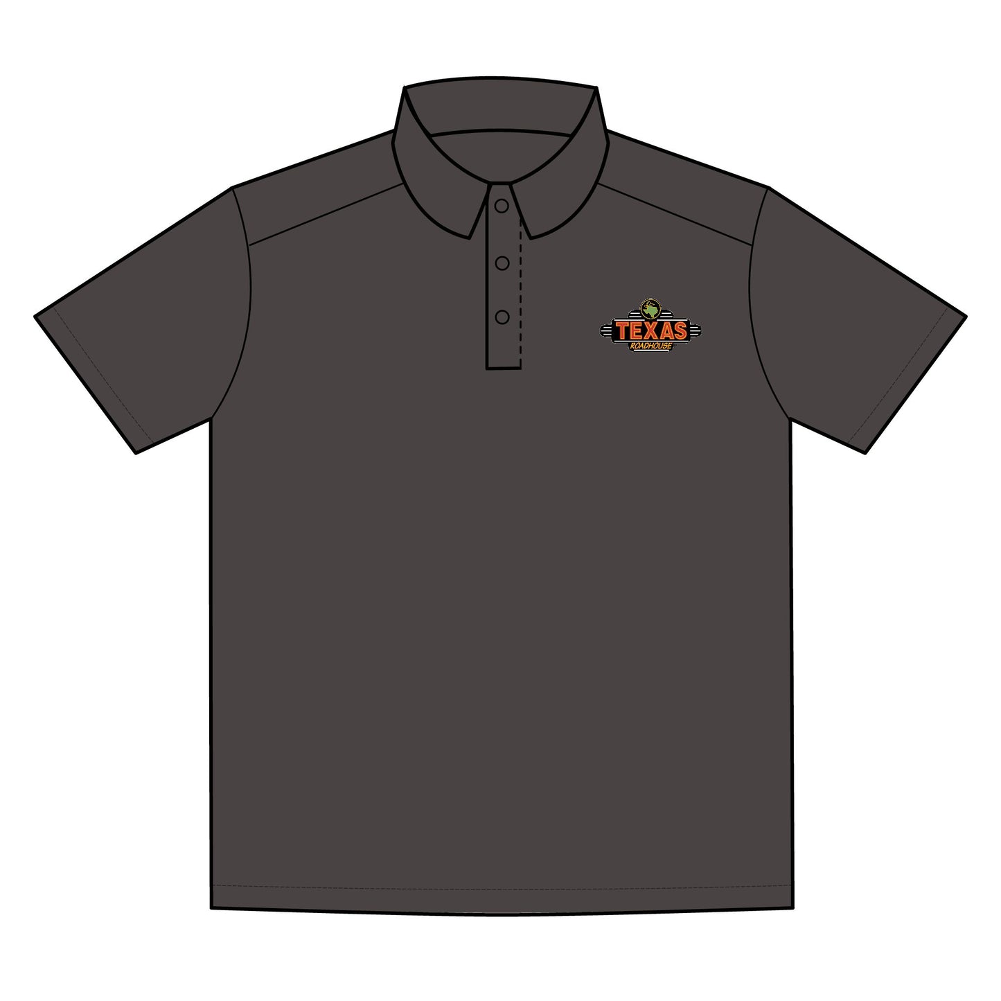 RacerMesh PosiCharge Polo — Performance Golf & Team Polo with Small Left Chest Logo