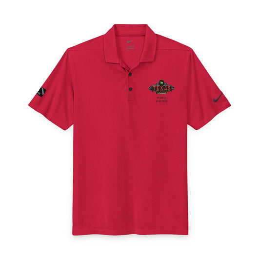 Nike Dri-FIT Polo — Golf Crest Logo Performance Shirt